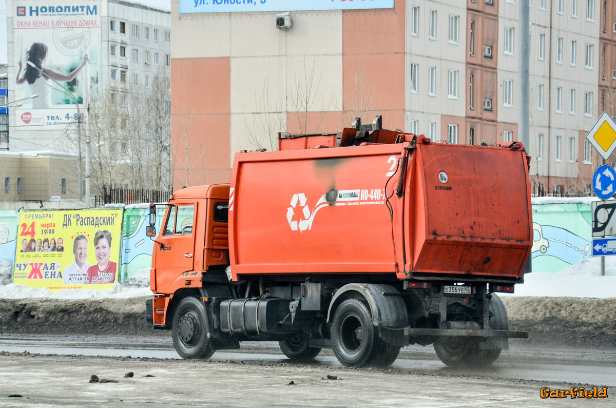 Кемеровская область, № Е 356 УЕ 42 — КамАЗ-43253-H3(99)