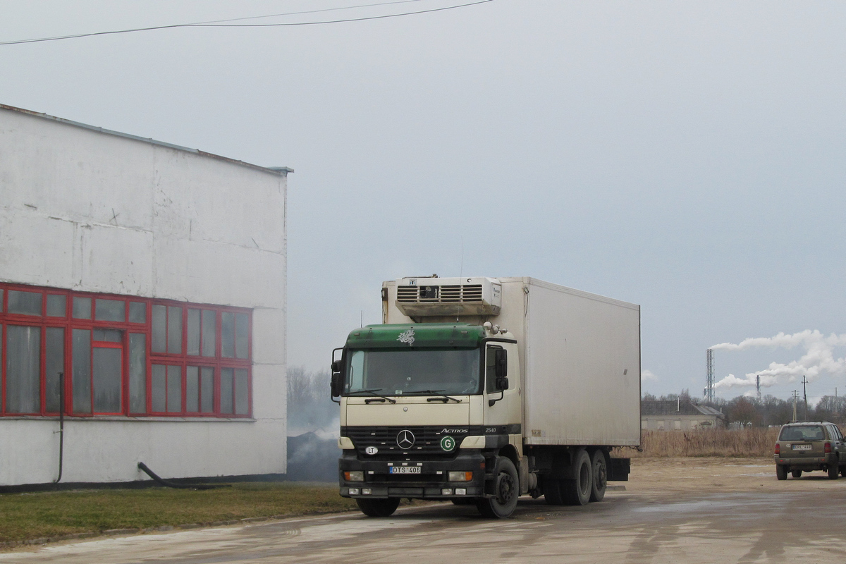 Литва, № DTS 406 — Mercedes-Benz Actros ('1997) 2540