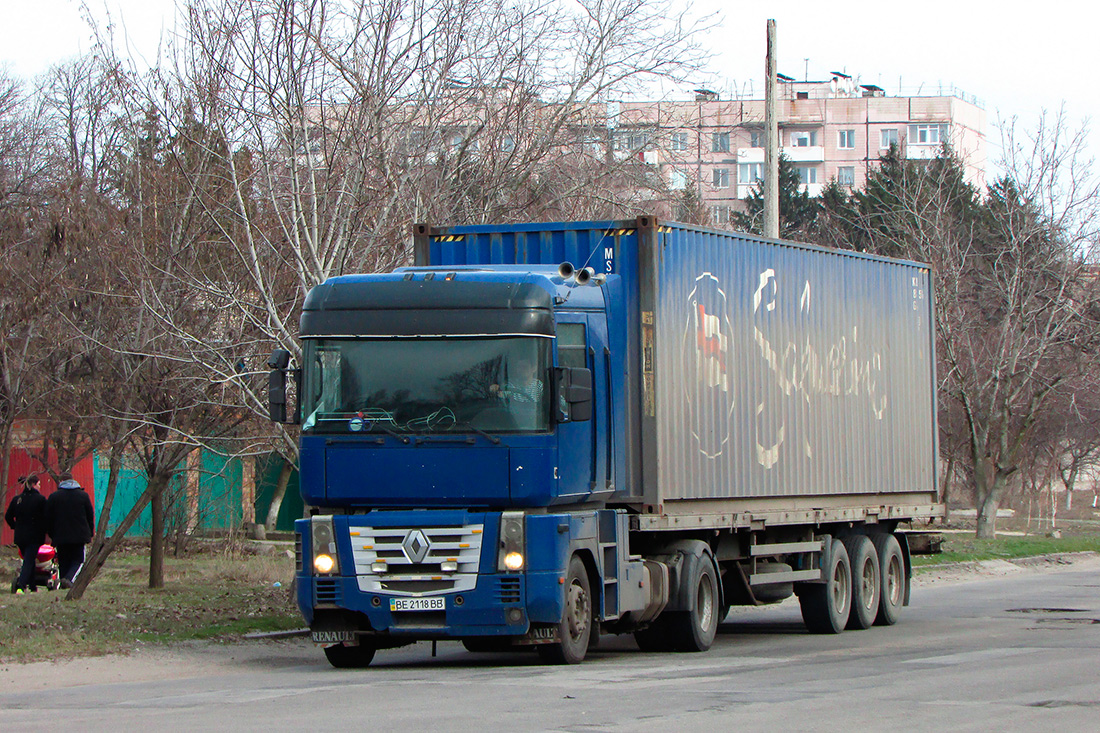 Николаевская область, № ВЕ 2118 ВВ — Renault Magnum E-Tech ('2001)