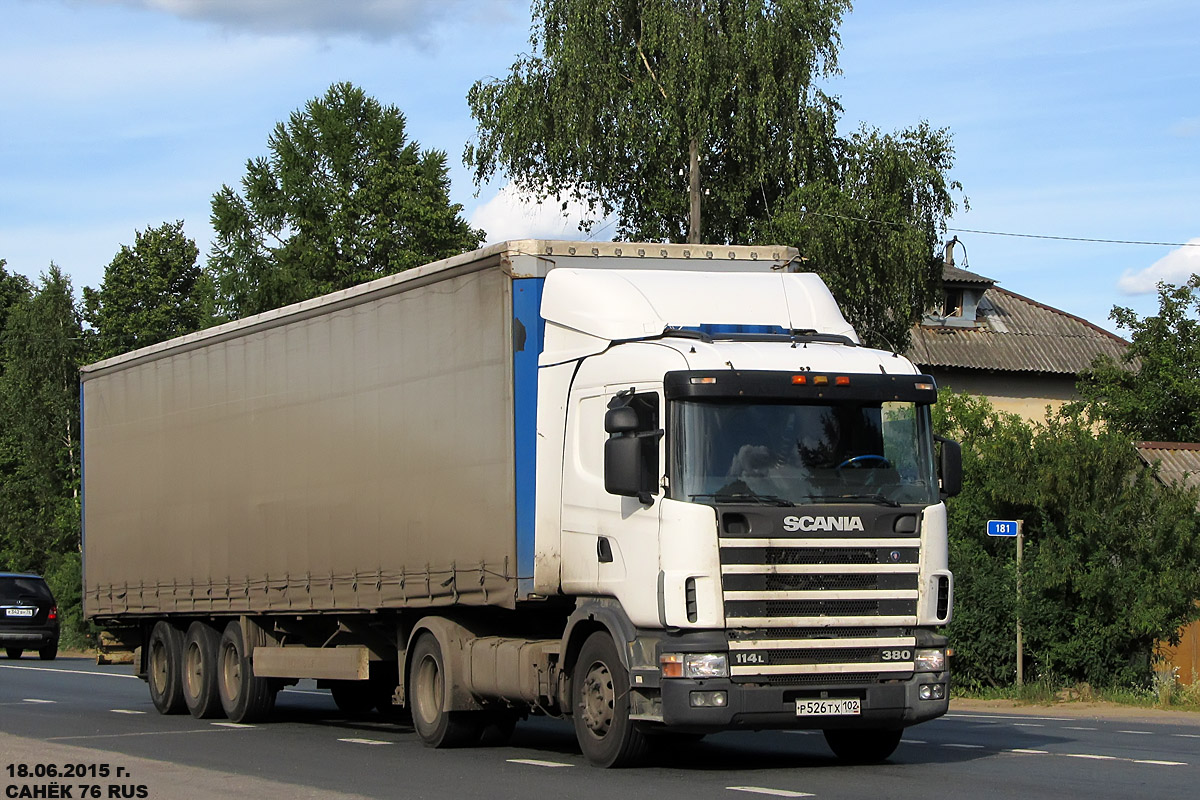 Башкортостан, № Р 526 ТХ 102 — Scania ('1996) R114L