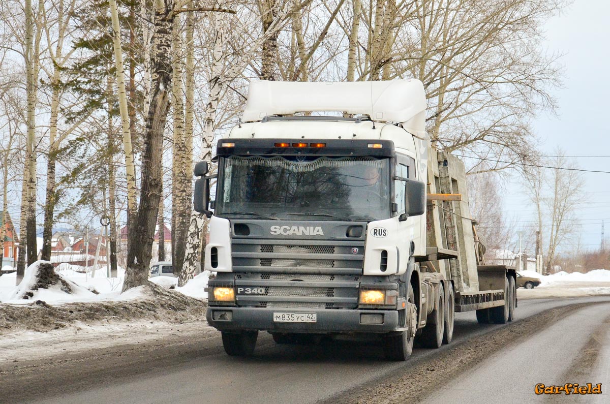 Кемеровская область, № М 835 УС 42 — Scania ('1996) P340