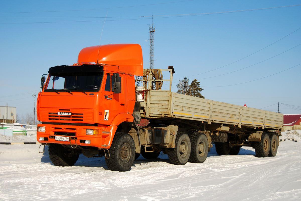 Ханты-Мансийский автоном.округ, № У 500 АЕ 186 — КамАЗ-6522 [652200]