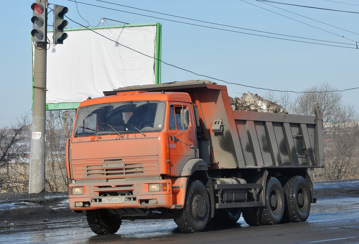 Омская область, № С 785 ХР 55 — КамАЗ-6520 [652000]