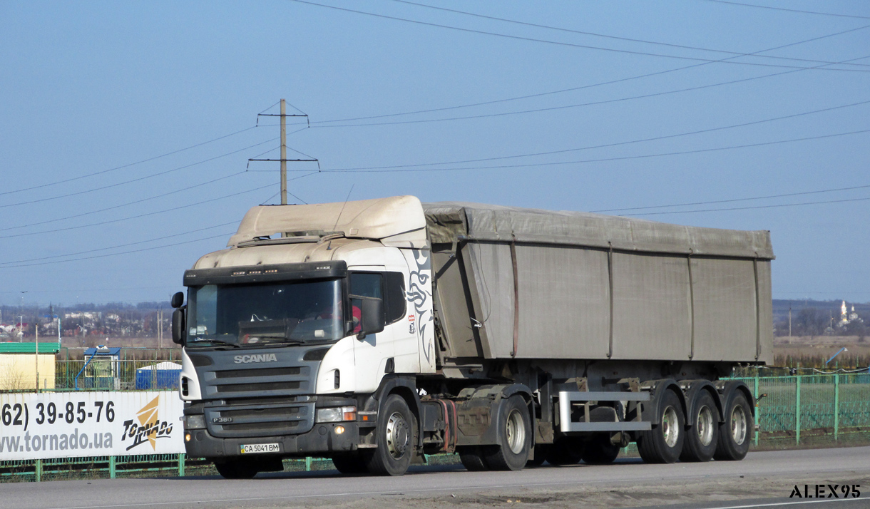 Черкасская область, № СА 5041 ВМ — Scania ('2004) P380