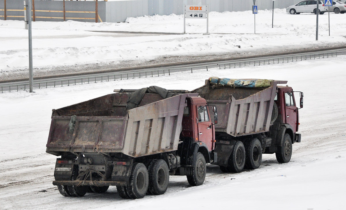 Омская область, № Р 768 НВ 55 — КамАЗ-65115-13 [65115N]