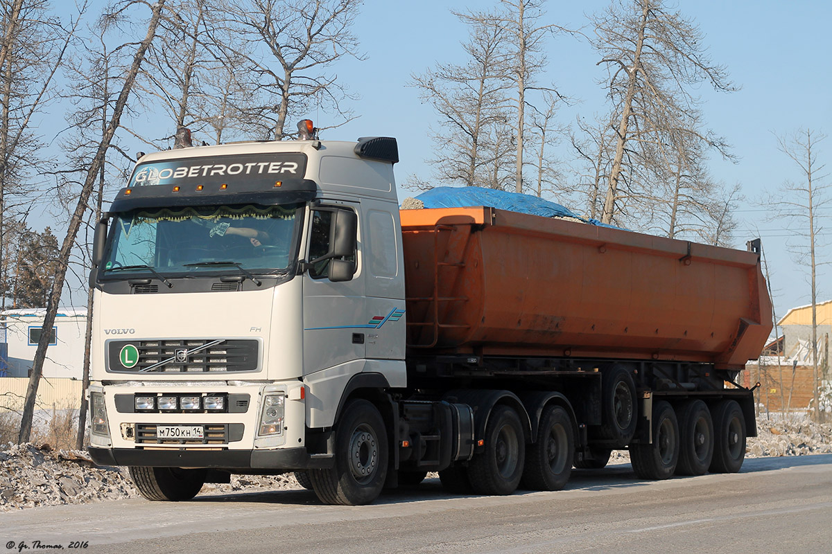 Саха (Якутия), № М 750 КН 14 — Volvo ('2002) FH12.520