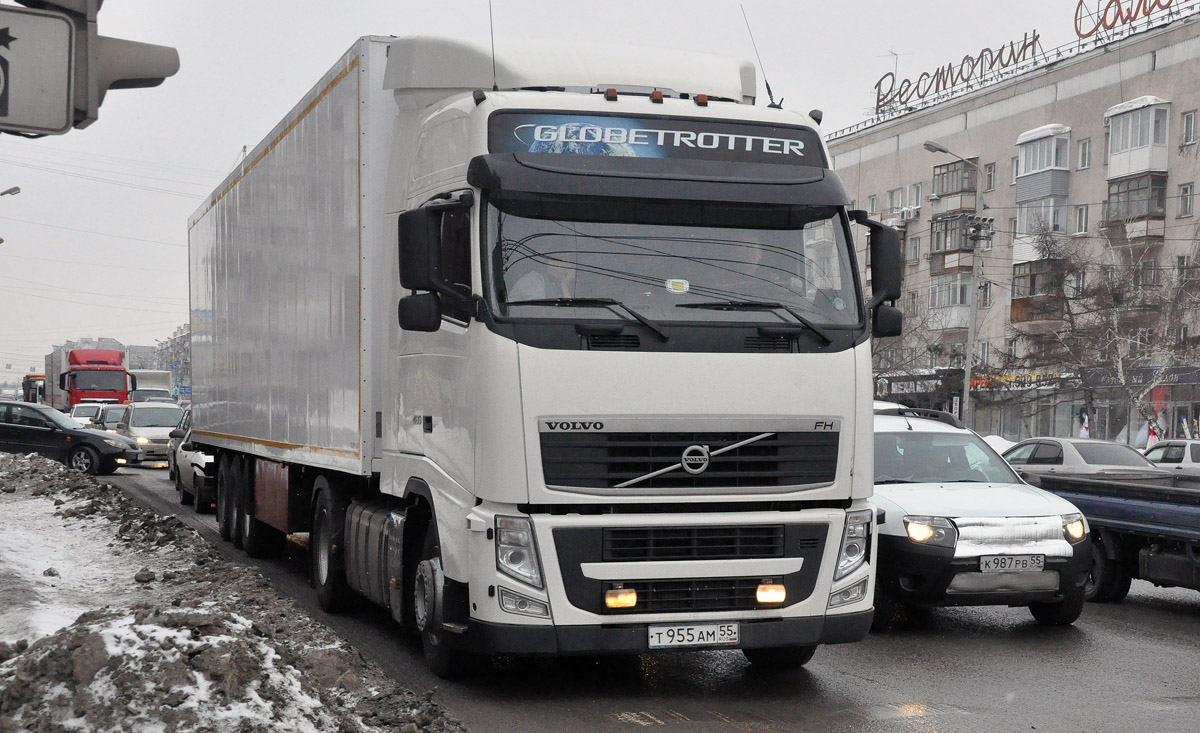 Омская область, № Т 955 АМ 55 — Volvo ('2008) FH.460 [X9P]