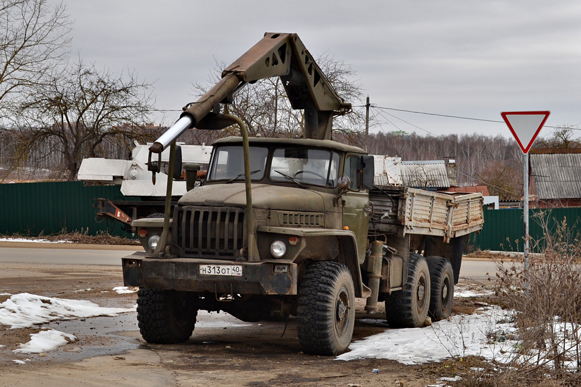 Калужская область, № Н 313 ОТ 40 — Урал-4320-02