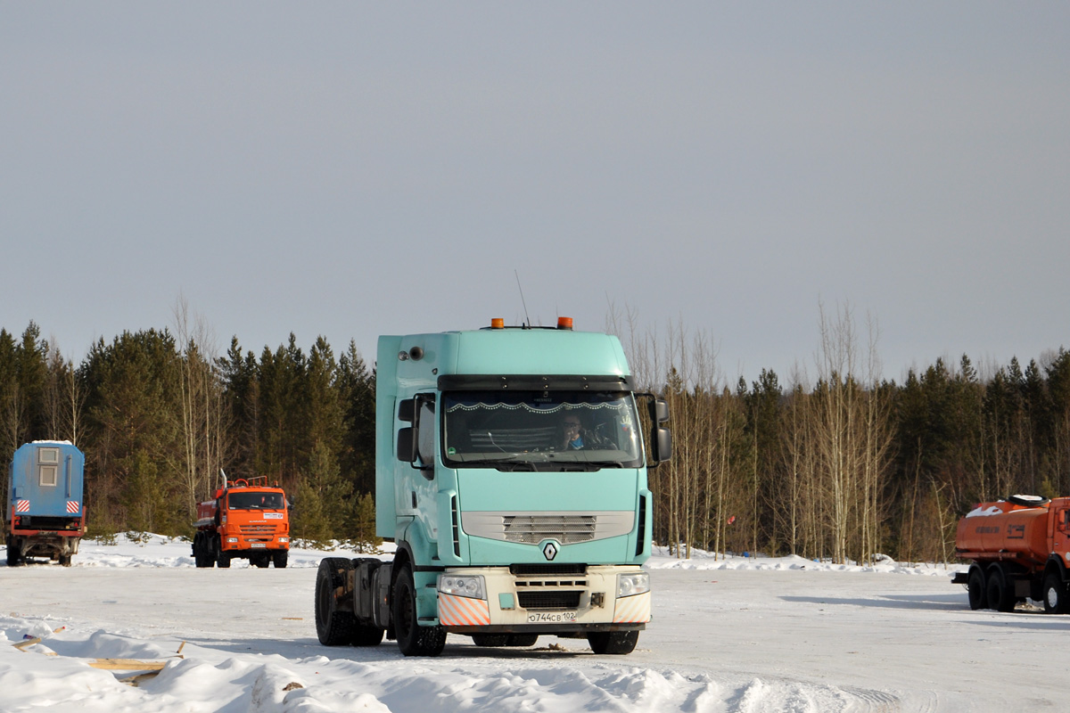 Башкортостан, № О 744 СВ 102 — Renault Premium ('2006)