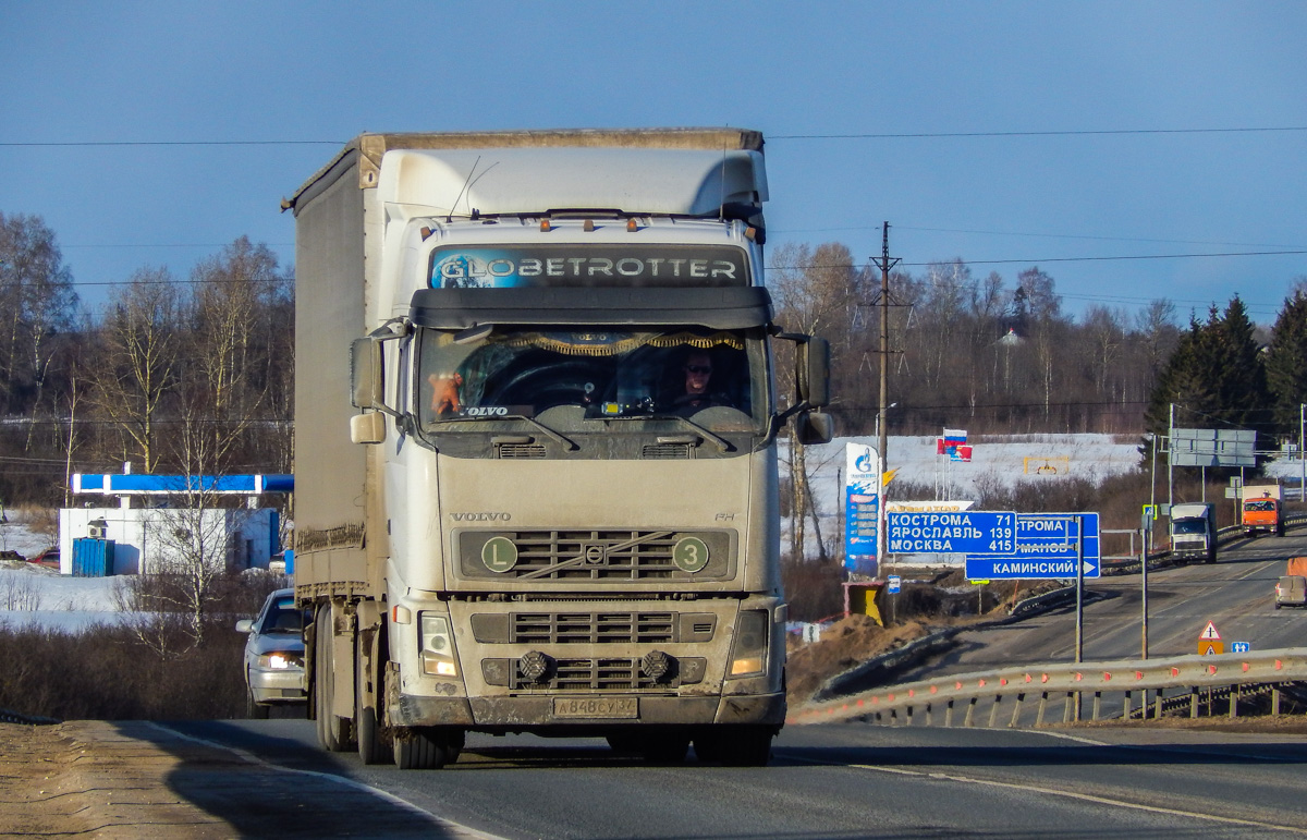 Ивановская область, № А 848 СУ 37 — Volvo ('2002) FH-Series