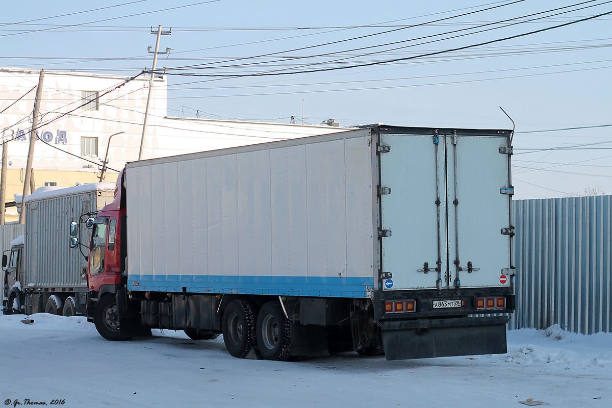 Амурская область, № А 863 МТ 28 — Isuzu Giga (общая модель)