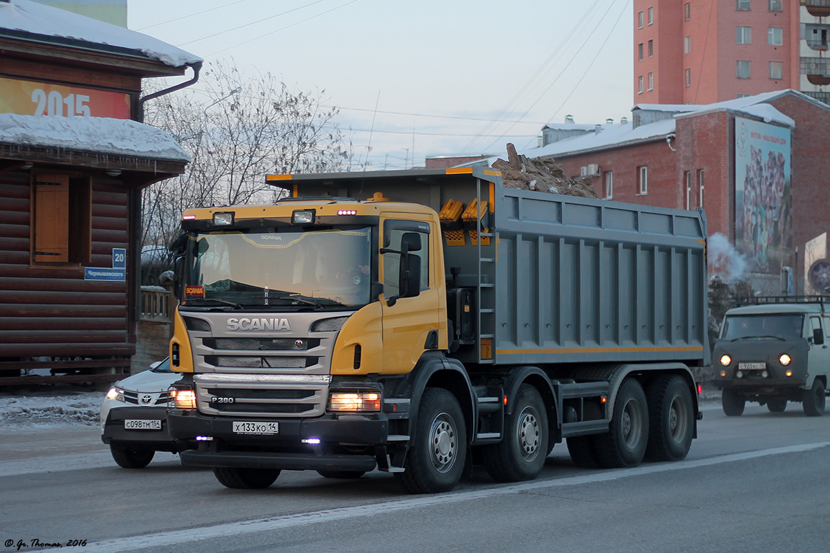 Саха (Якутия), № Х 133 КО 14 — Scania ('2011) P380