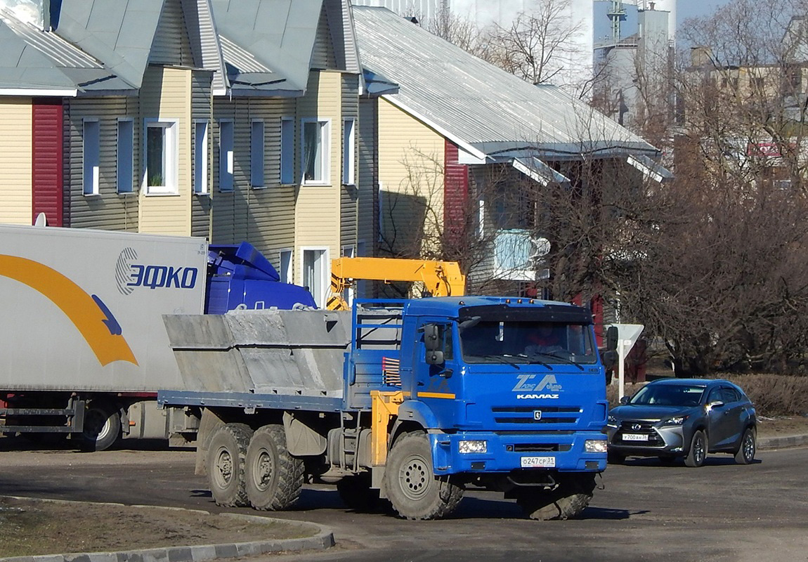 Белгородская область, № О 247 СР 31 — КамАЗ-43118-RF [43118F-R]