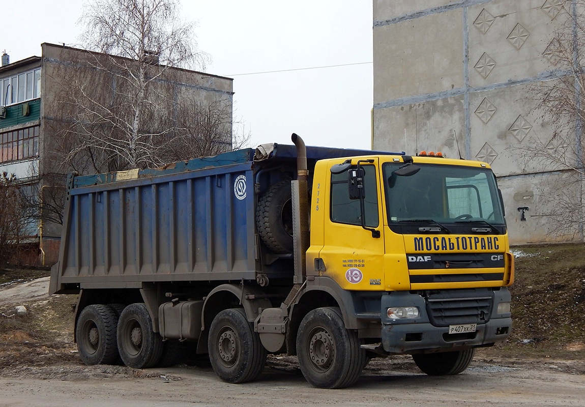 Белгородская область, № Р 407 ХК 31 — DAF CF85 FAD