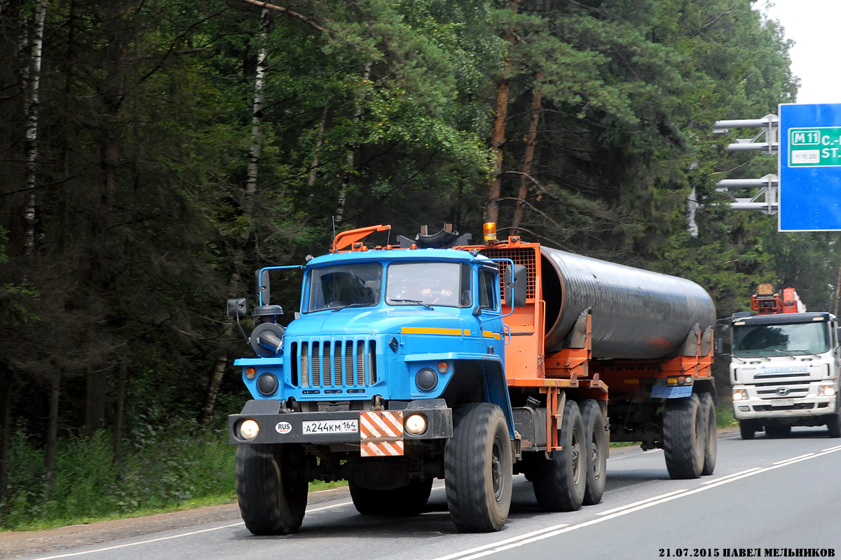 Саратовская область, № А 244 КМ 164 — Урал-43204