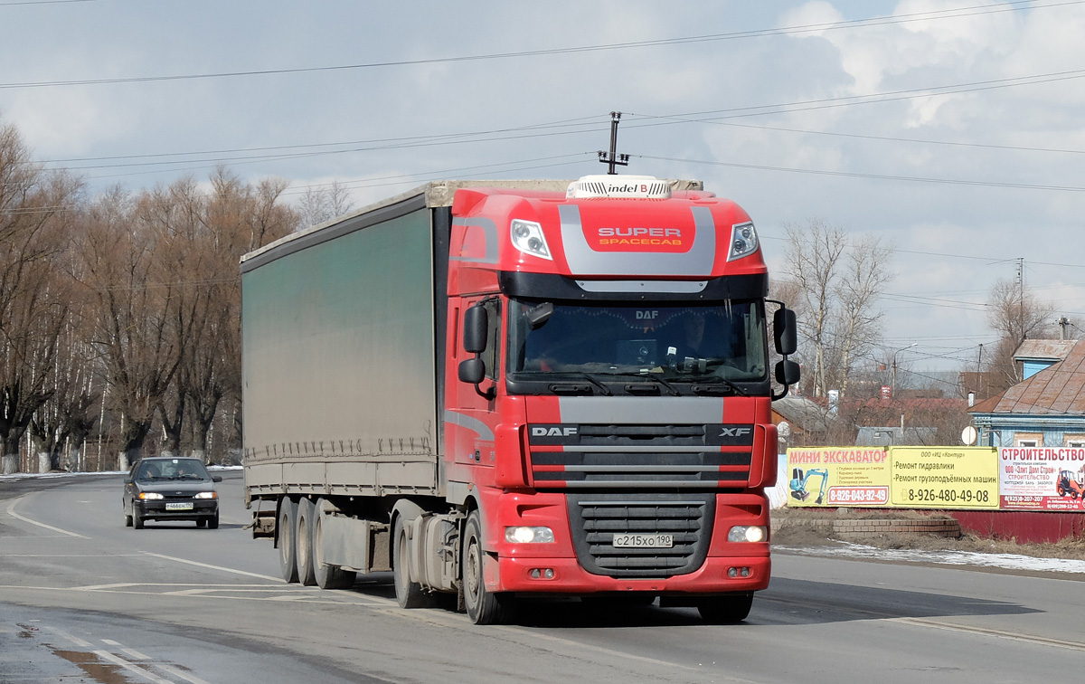 Московская область, № С 215 ХО 190 — DAF XF105 FT