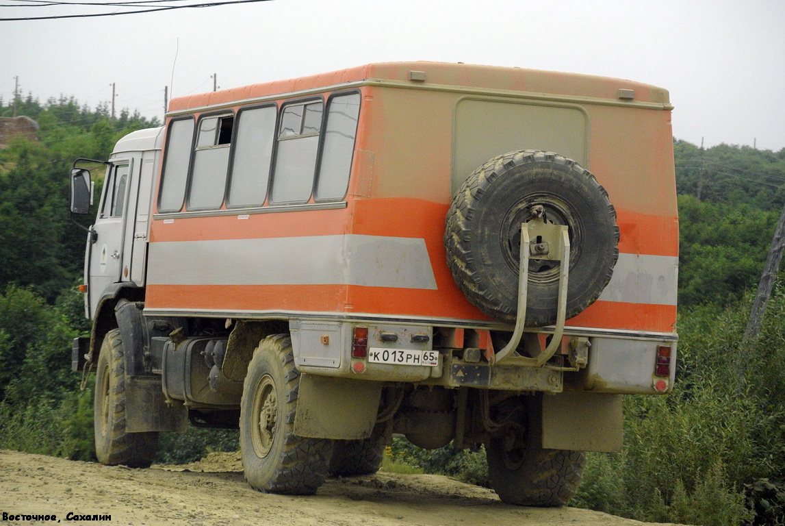 Сахалинская область, № К 013 РН 65 — КамАЗ-4326-15 [43260R]