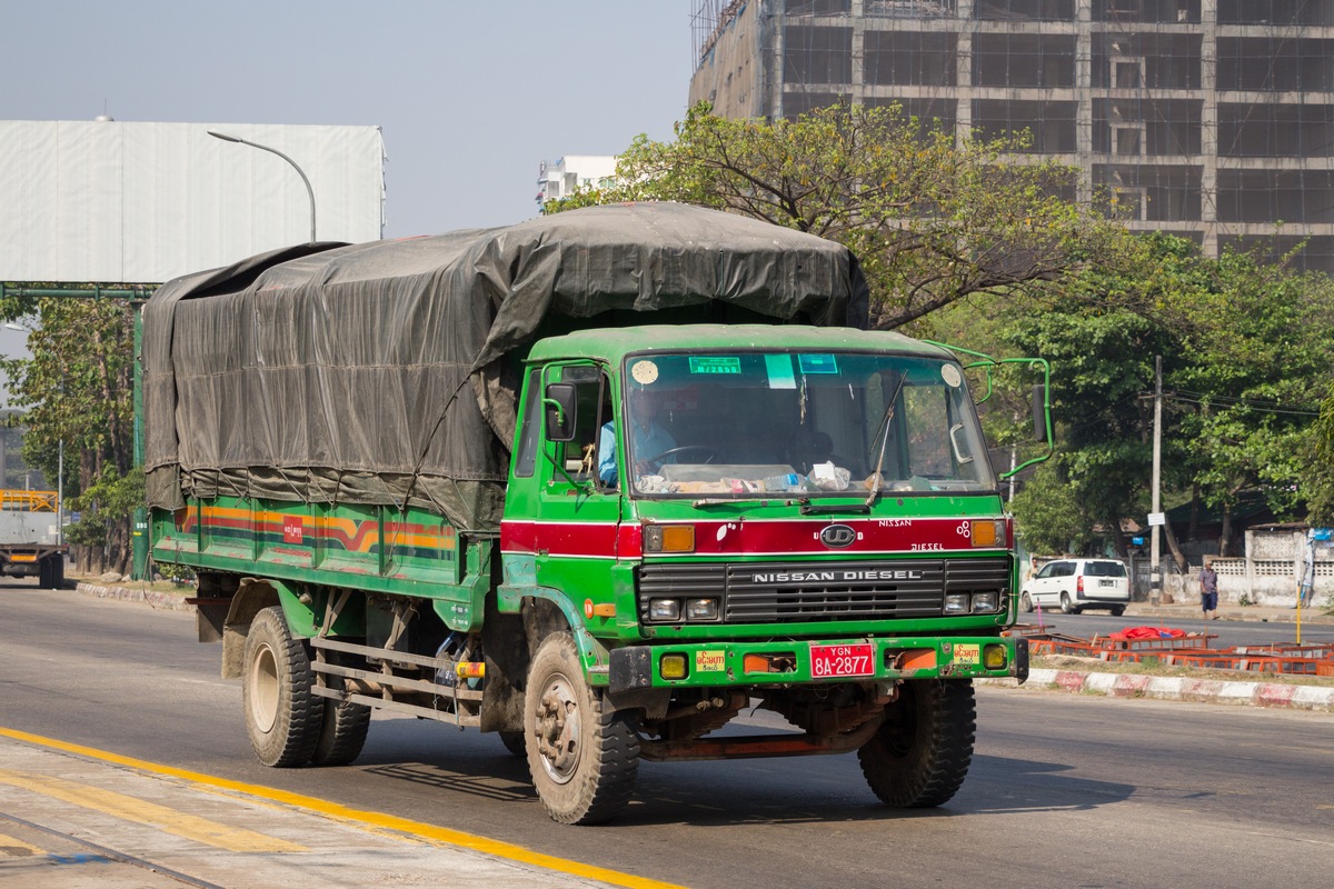 Мьянма, № 8A-2877 — Nissan Diesel (общая модель)