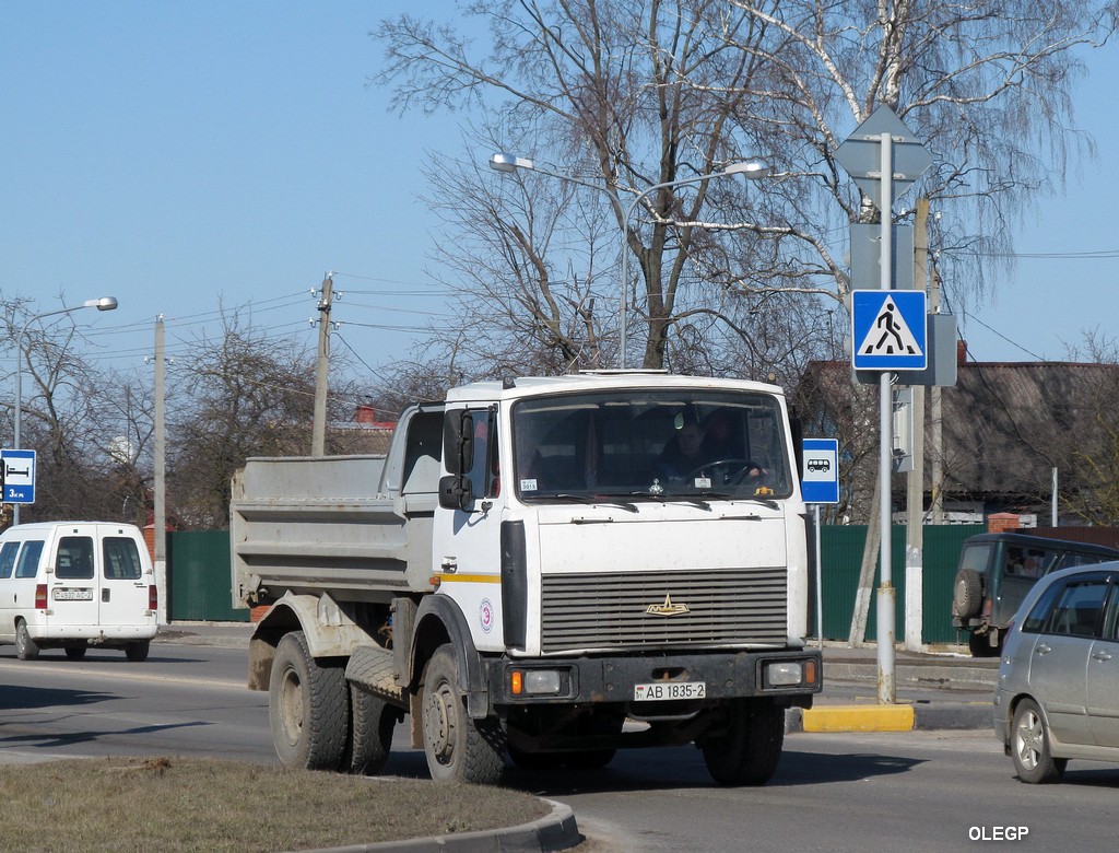 Витебская область, № АВ 1835-2 — МАЗ-5551 (общая модель)