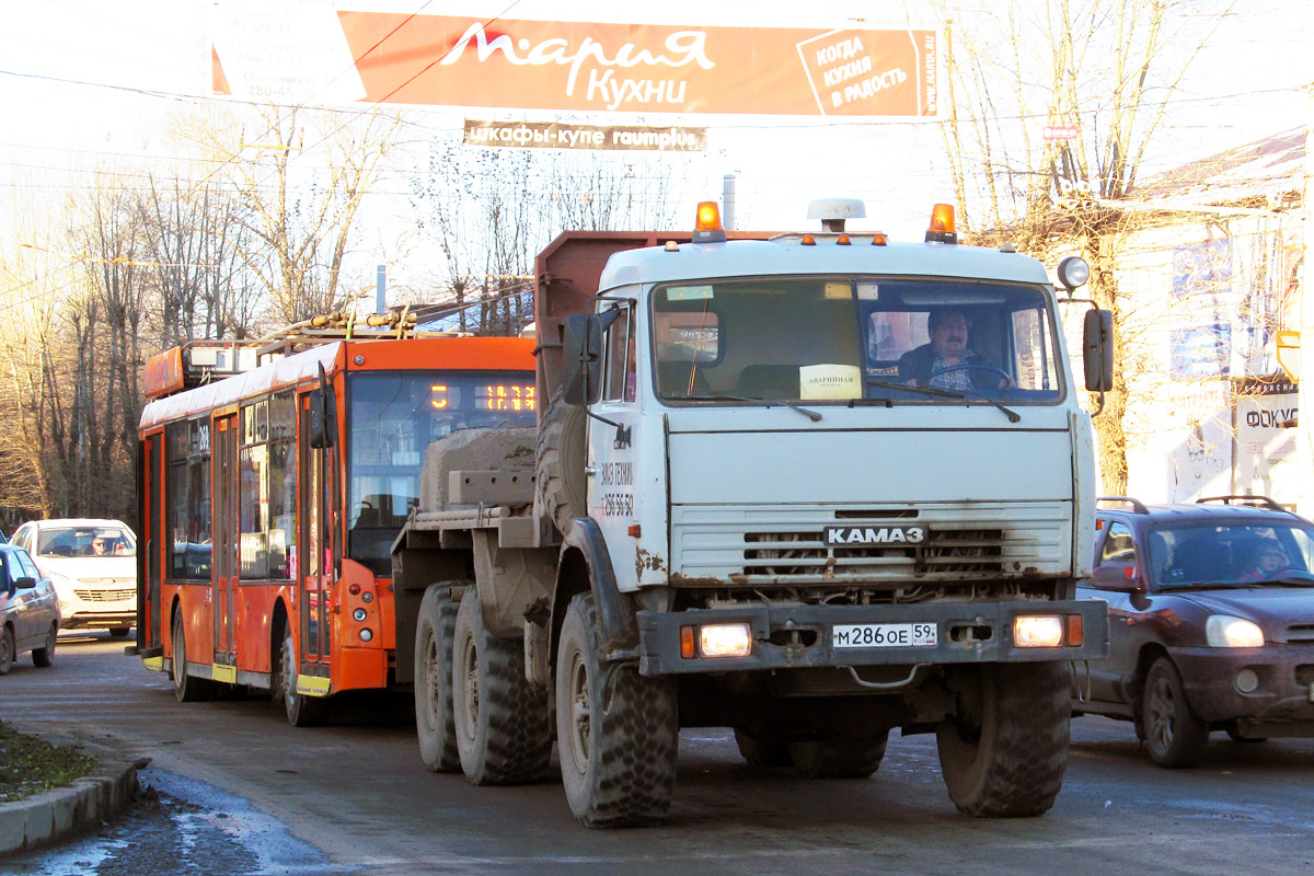 Пермский край, № М 286 ОЕ 59 — КамАЗ-43114-02 [43114C]