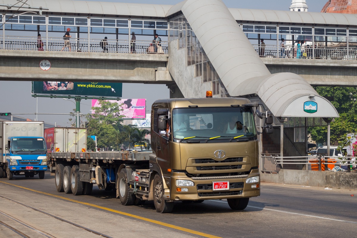 Мьянма, № 4K-7907 — Nissan Diesel (общая модель)