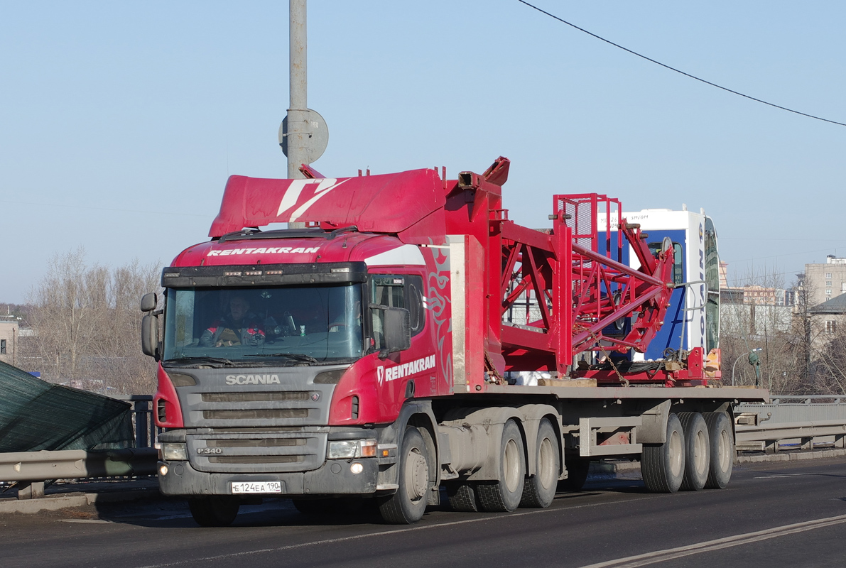 Московская область, № Е 124 ЕА 190 — Scania ('2004) P340