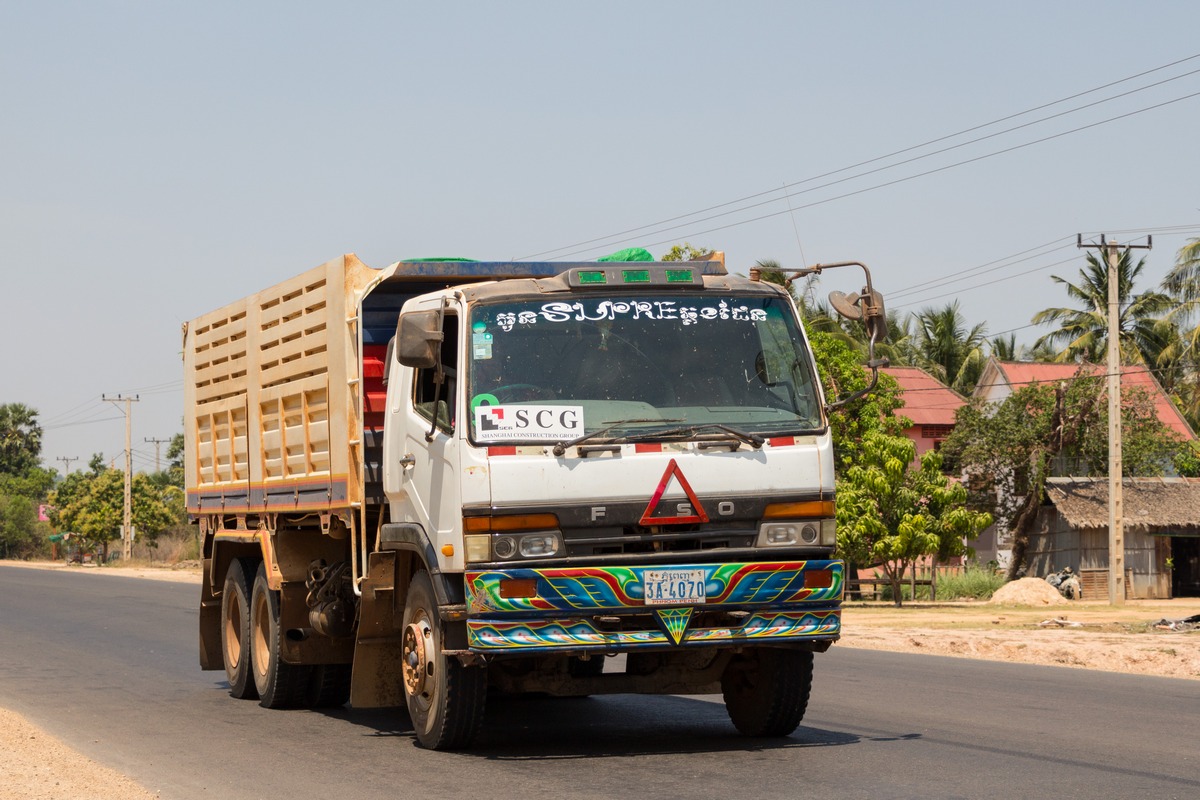 Камбоджа, № 3A-4070 — Mitsubishi Fuso (общая модель)