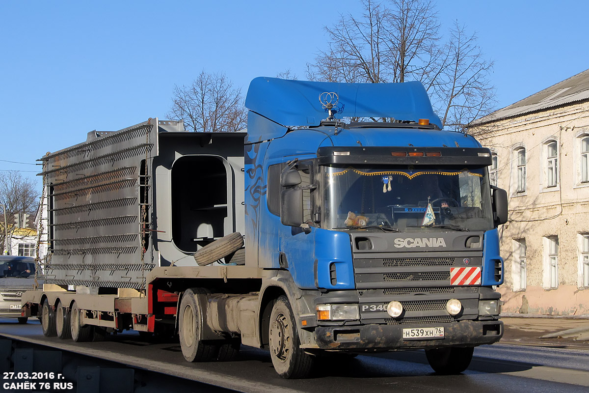 Ярославская область, № Н 539 ХН 76 — Scania ('1996) P340