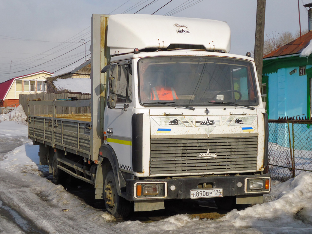 Челябинская область, № Н 890 ВР 174 — МАЗ-437041