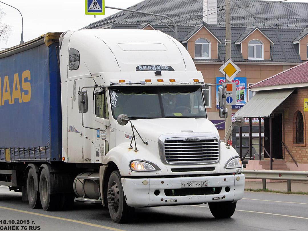 Вологодская область, № Т 181 ХХ 35 — Freightliner Columbia