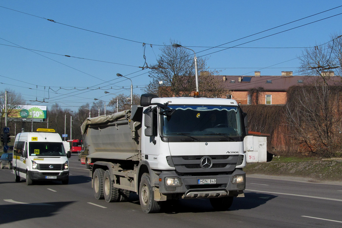 Литва, № HDN 849 — Mercedes-Benz Actros ('2009) 3341