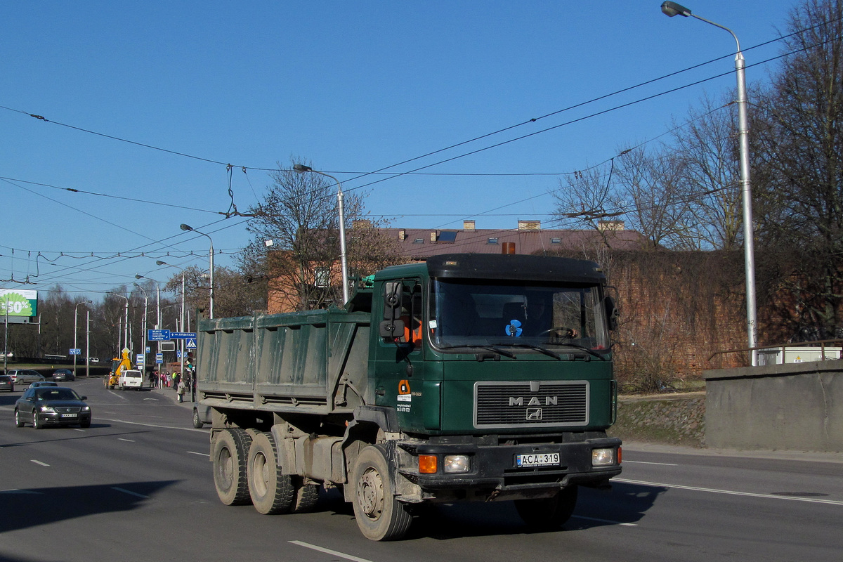 Литва, № ACA 319 — MAN F90 (общая модель)