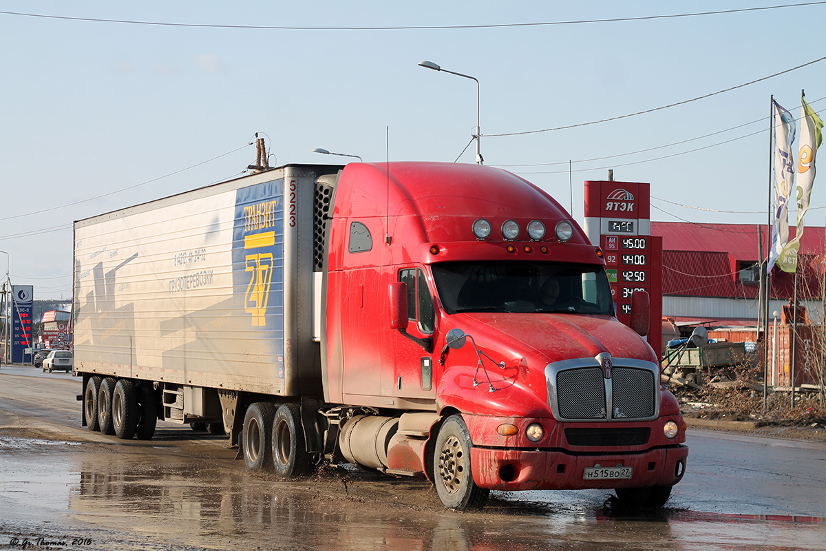 Хабаровский край, № Н 515 ВО 27 — Kenworth T2000