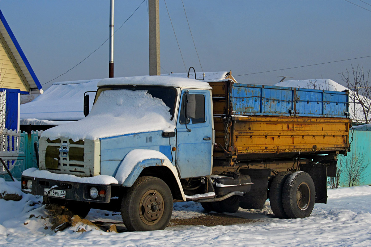 Алтайский край, № У 316 РН 22 — ЗИЛ-433100