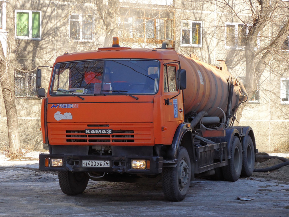 Челябинская область, № Н 400 ХЕ 74 — КамАЗ-53215-15 [53215R]