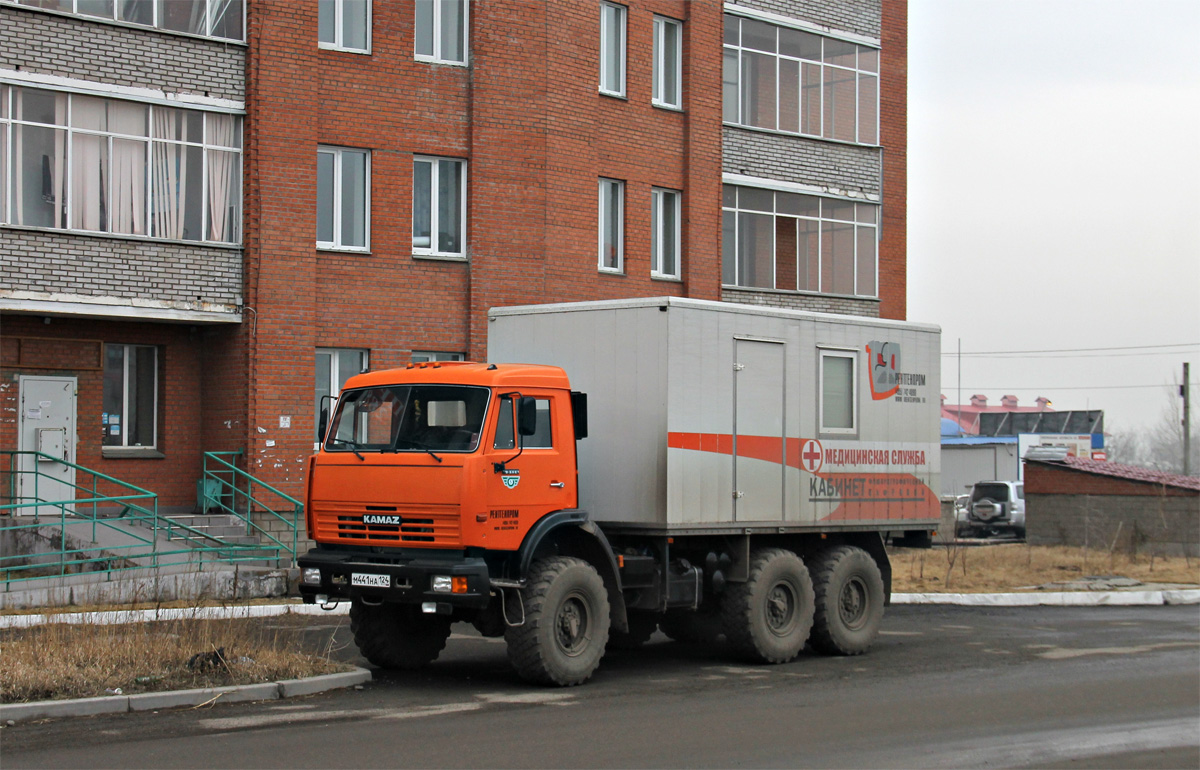 Красноярский край, № М 441 НА 124 — КамАЗ-43114-15 [43114R]