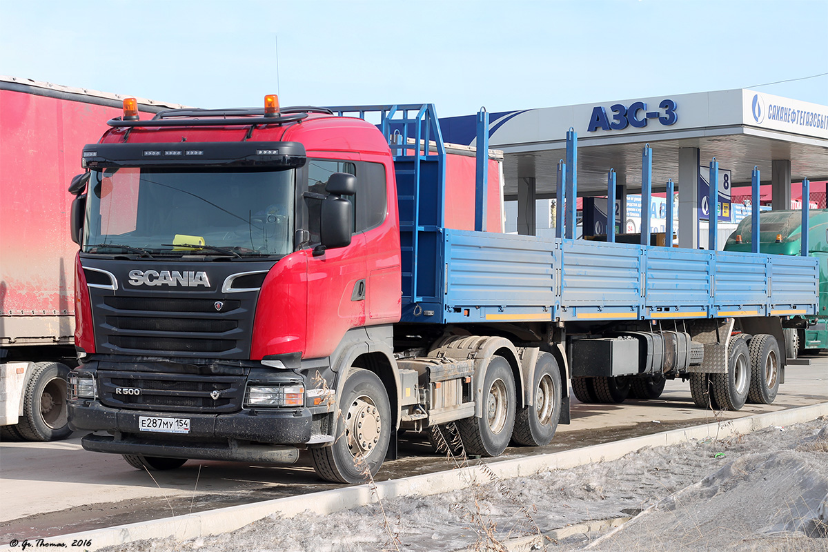 Саха (Якутия), № Е 287 МУ 154 — Scania ('2013) R500