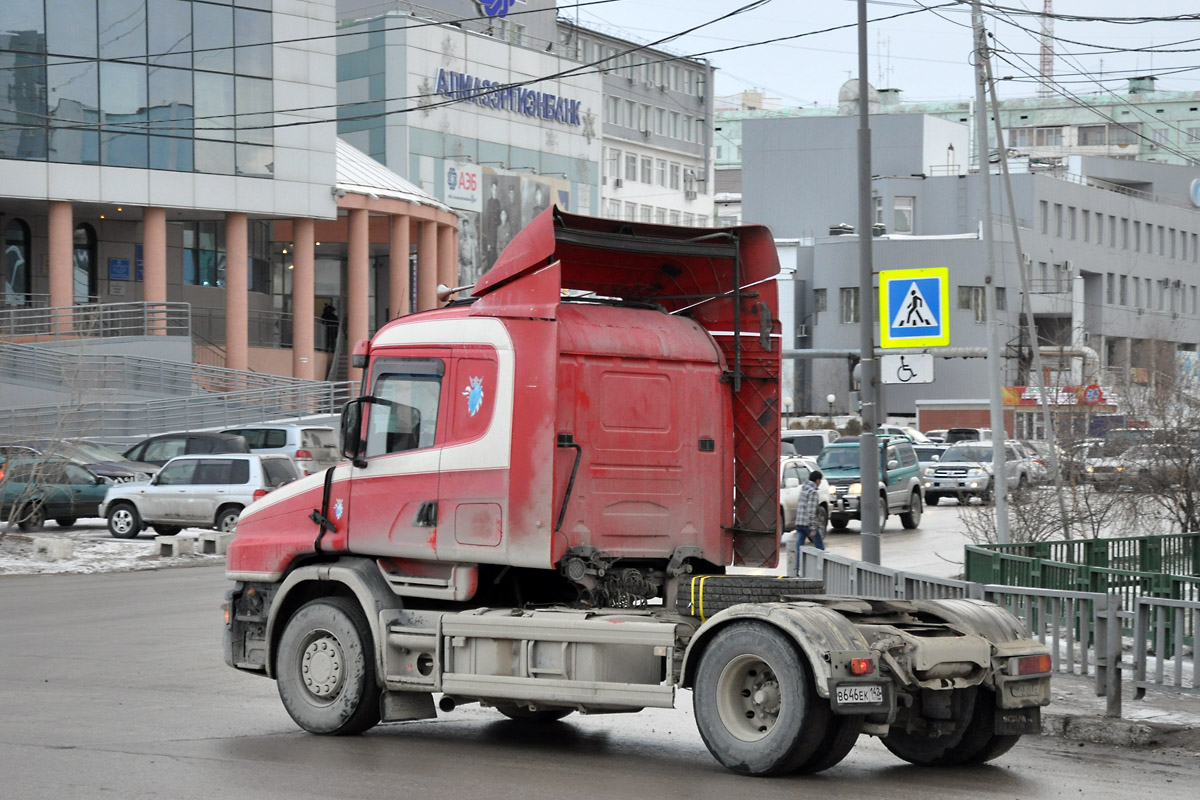 Кемеровская область, № В 646 ЕК 142 — Scania ('1996) T-Series 124L