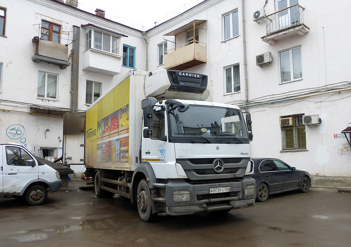 Волгоградская область, № А 003 РА 134 — Mercedes-Benz Axor 1823