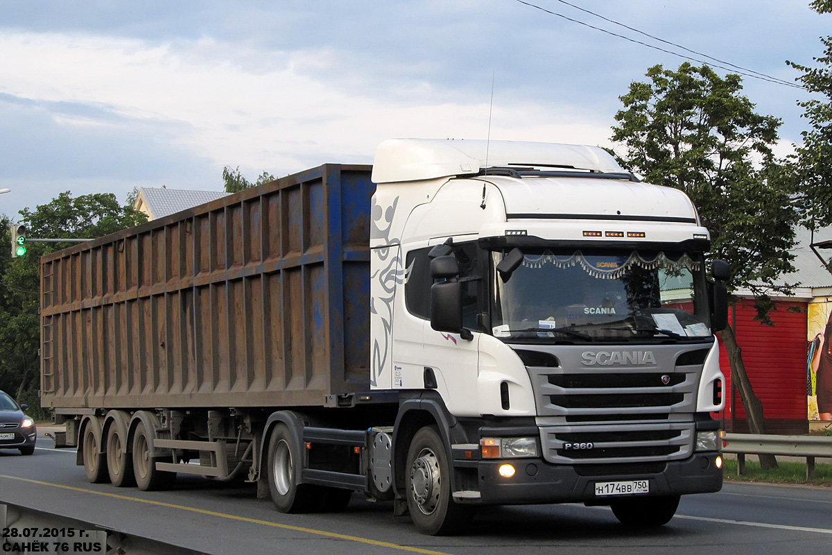 Московская область, № Н 174 ВВ 750 — Scania ('2011) P360