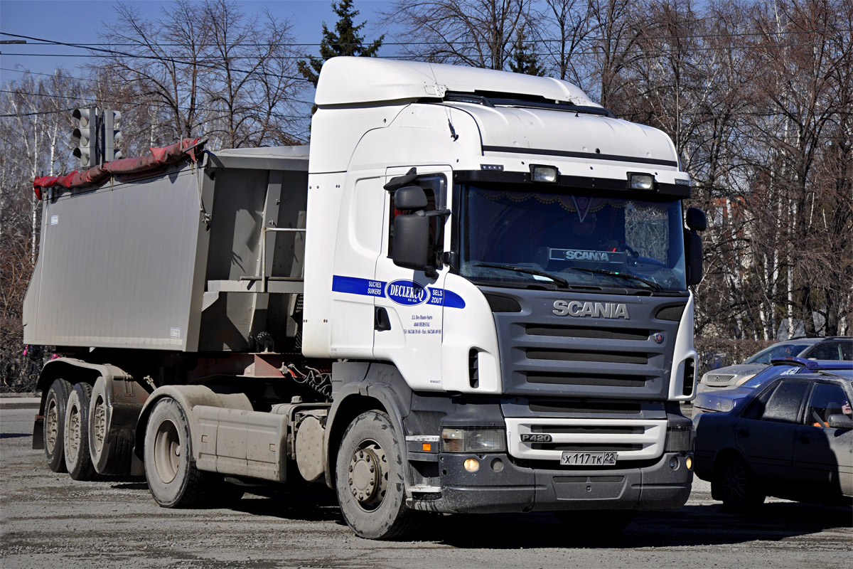 Алтайский край, № Х 117 ТК 22 — Scania ('2004) R420