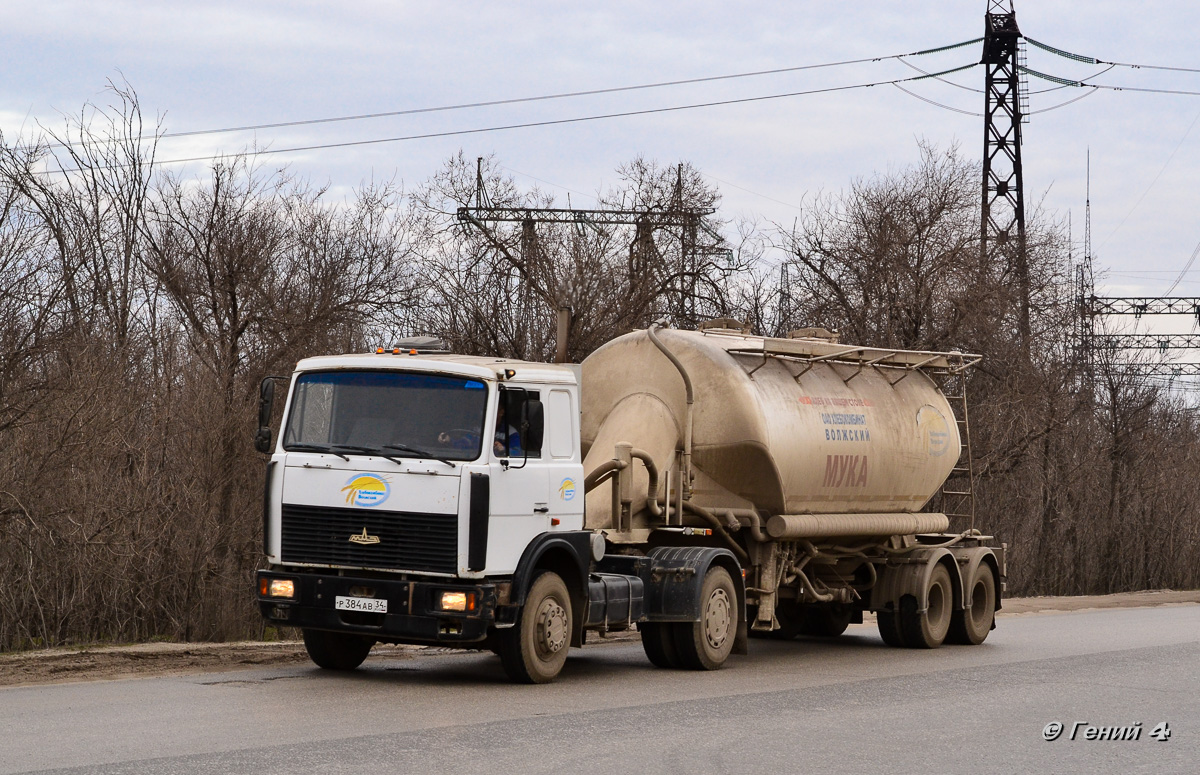 Волгоградская область, № Р 384 АВ 34 — МАЗ-5432A3