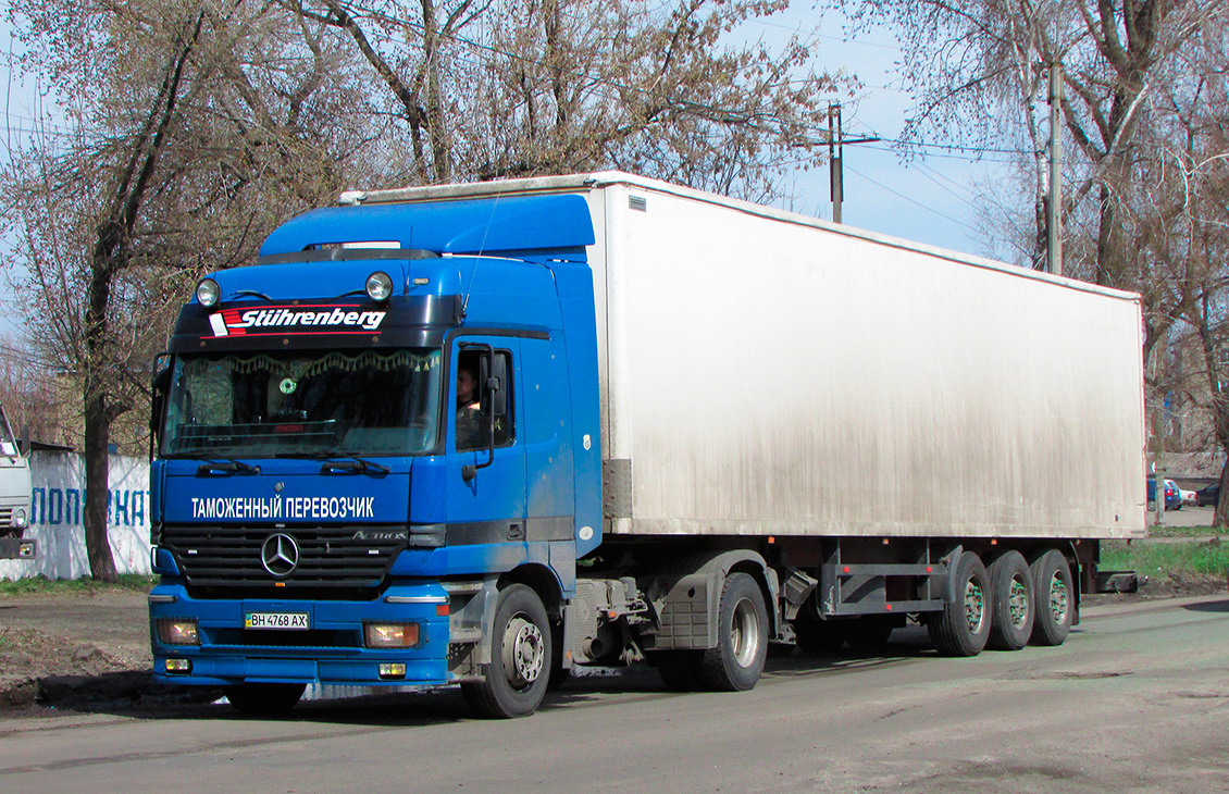 Одесская область, № ВН 4768 АХ — Mercedes-Benz Actros ('1997) 1840