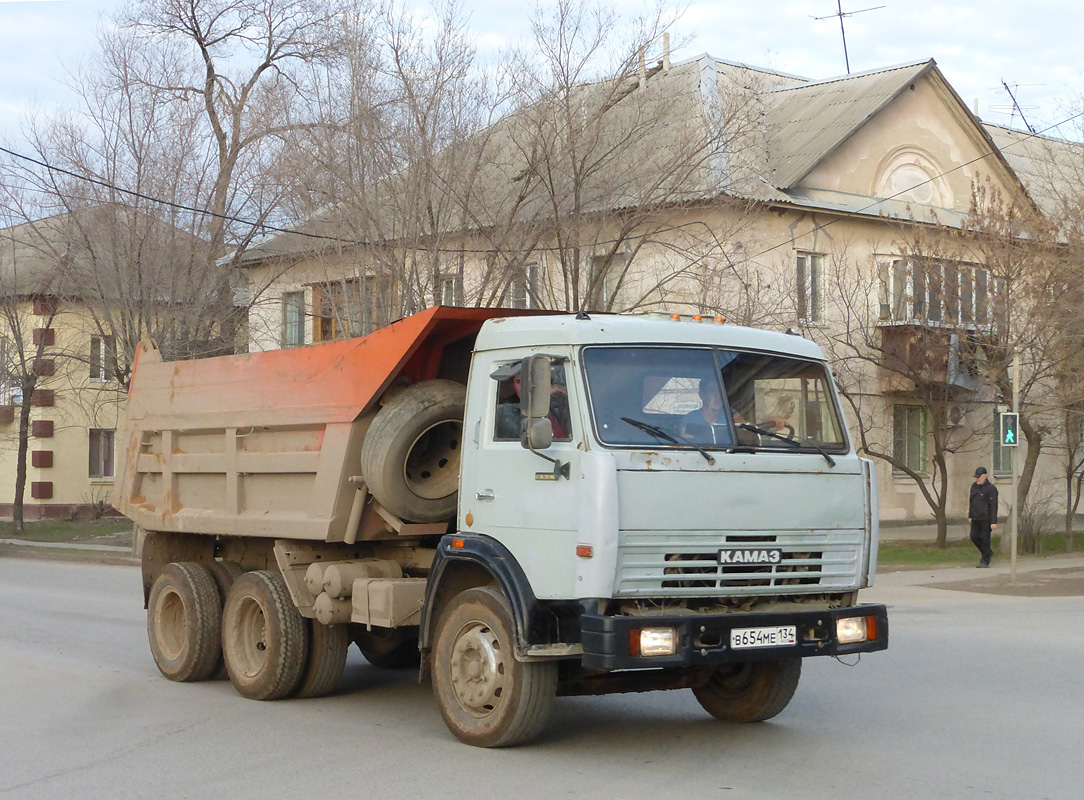 Волгоградская область, № В 654 МЕ 134 — КамАЗ-55111-02 [55111C]