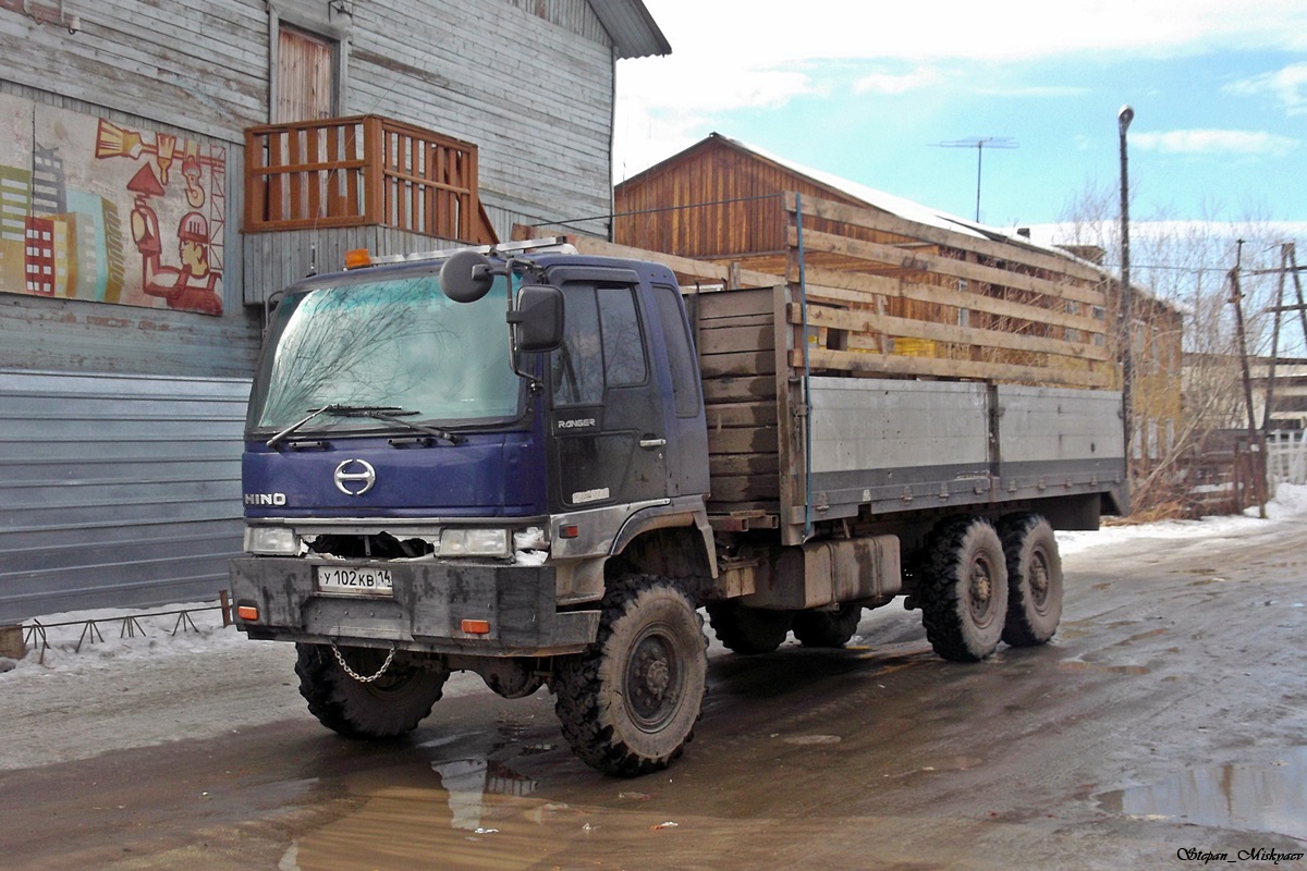 Саха (Якутия), № У 102 КВ 14 — Hino Ranger