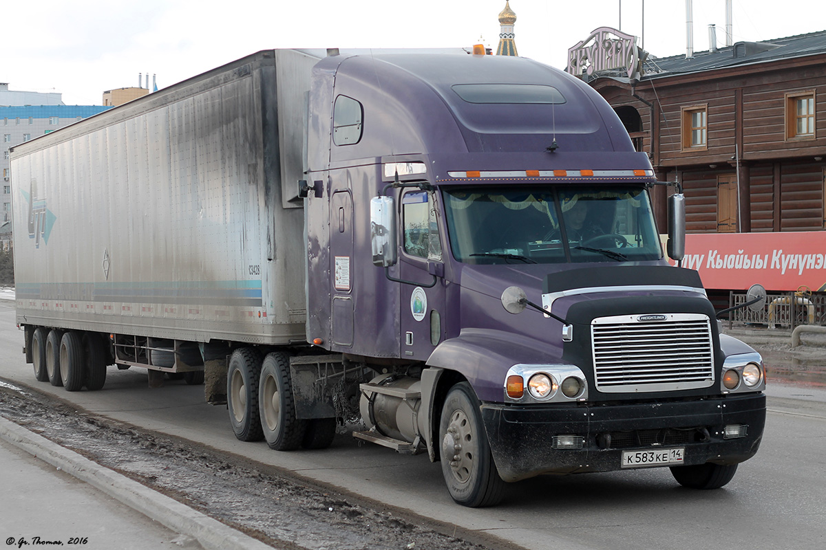 Саха (Якутия), № К 583 КЕ 14 — Freightliner Century Class