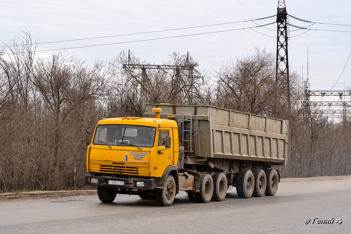 Волгоградская область, № У 390 СС 34 — КамАЗ-5410