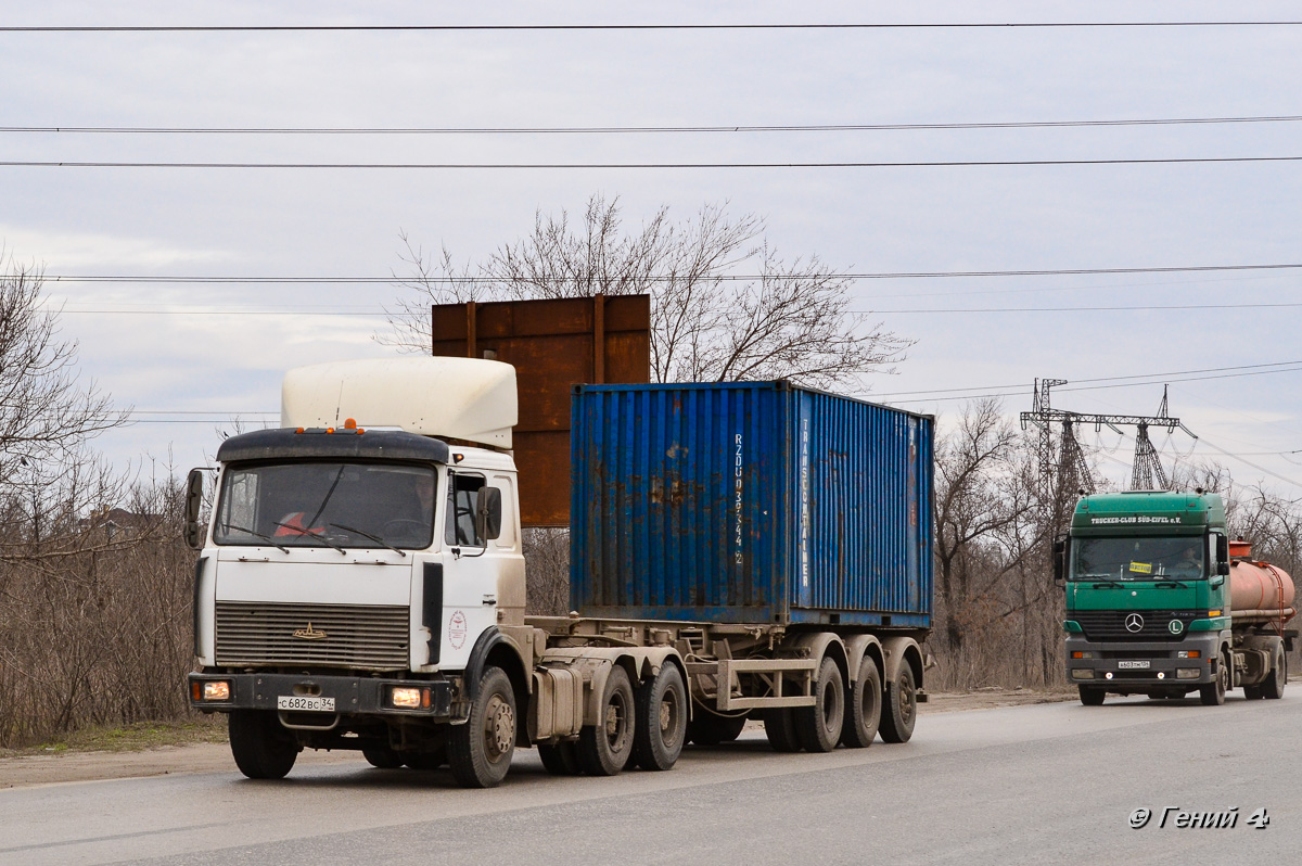 Волгоградская область, № С 682 ВС 34 — МАЗ-6422A8