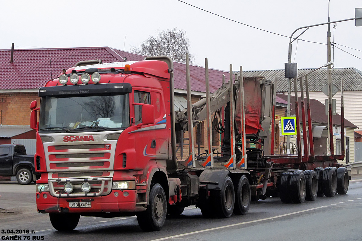 Ивановская область, № О 904 АА 37 — Scania ('2004, общая модель)