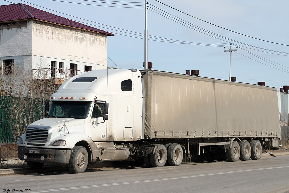 Мордовия, № К 943 МТ 13 — Freightliner Columbia